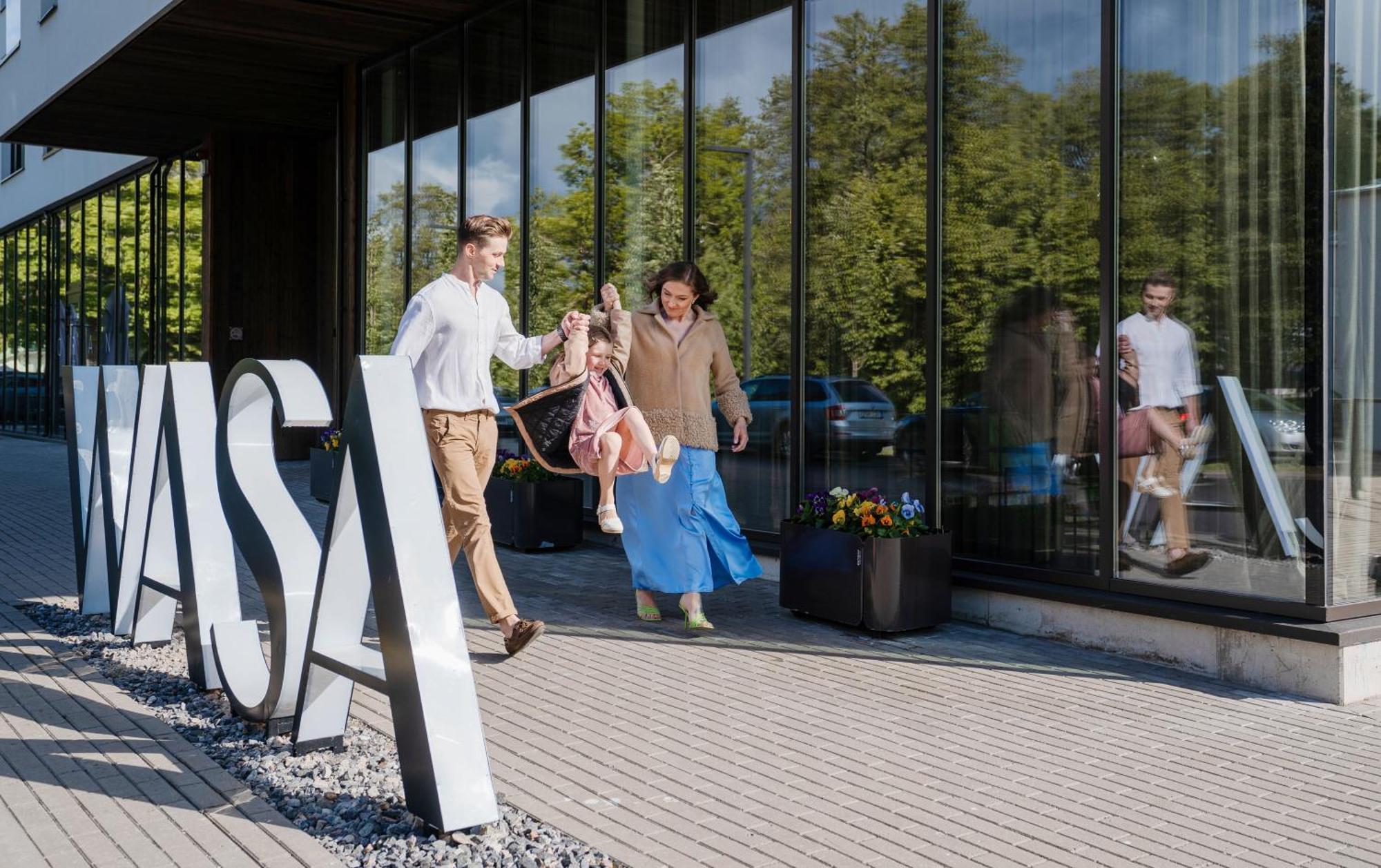 Wasa Resort Hotel, Apartments & Spa Pärnu Dış mekan fotoğraf